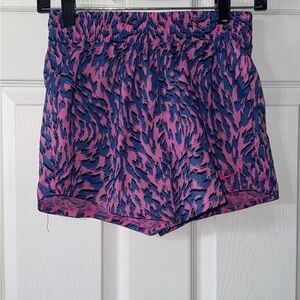 Nike Pink and Blue Girls Shorts